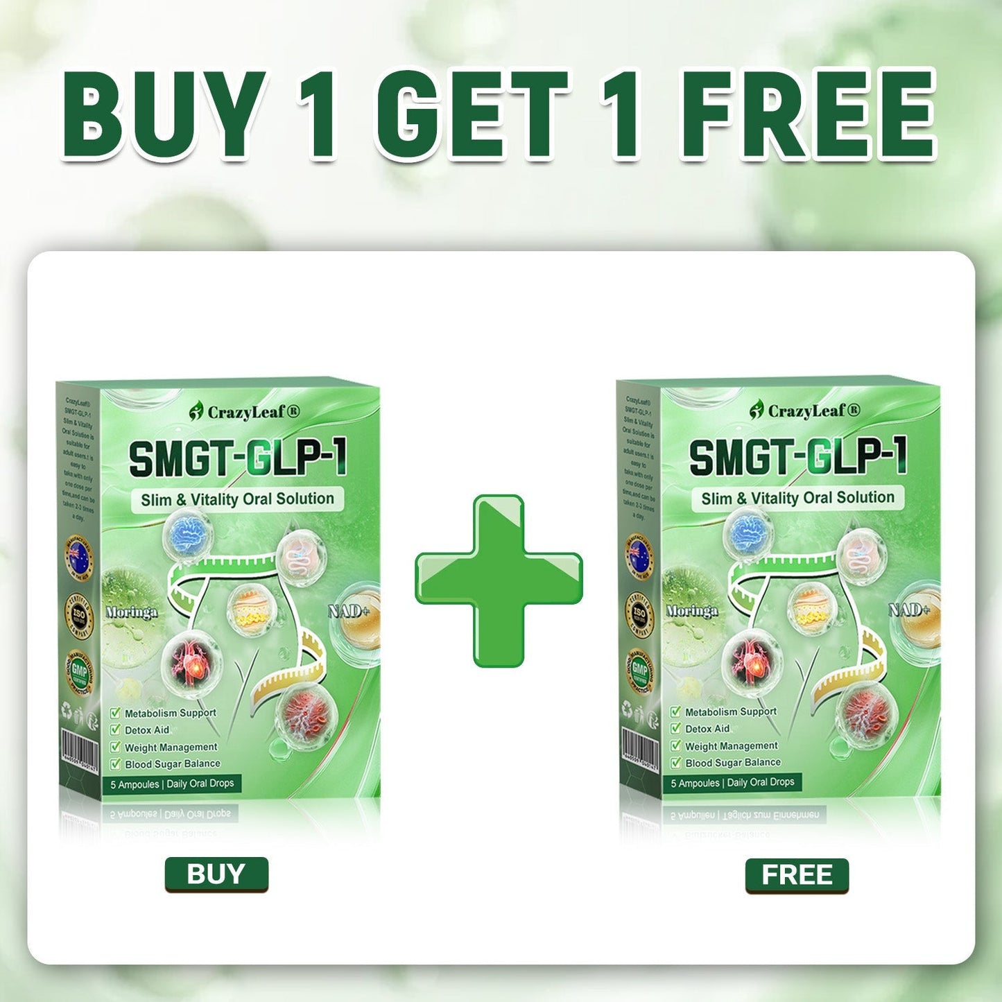 Crazyleaf® 🎁One last chance! Grab this lucky find at 50% OFF!🔥180-day money back guarantee! Free air shipping!