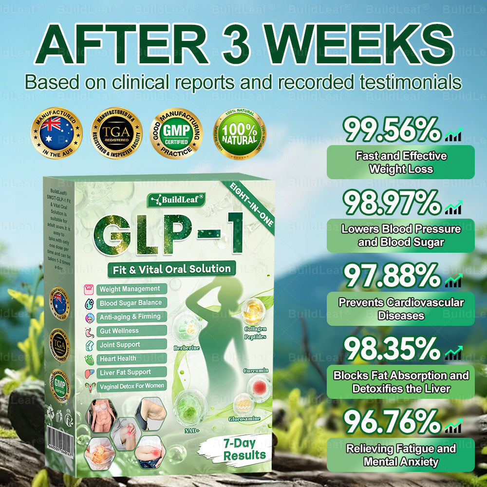 AU 𝖮𝖿𝖿𝗂𝖼𝗂𝖺𝗅 𝖲𝗍𝗈𝗋𝖾 | 𝑩𝒖𝐢𝒍𝒅𝑳𝒆𝐚𝒇® GL𝐏-1 8-𝒊𝒏-1 𝙁𝙞𝙩 & 𝙑𝙞𝙩𝙖𝙡 𝖮𝗋𝖺𝗅 𝙎𝙤𝙡𝙪𝙩𝙞𝙤𝙣  (𝑱𝒖𝒔𝒕 𝒐𝒏𝒄𝒆 𝒂 𝒅𝒂𝒚, 𝘃𝗶𝘀𝗶𝗯𝗹𝗲 𝗰𝗵𝗮𝗻𝗴𝗲𝘀 𝗶𝗻 𝟳 𝗱𝗮𝘆𝘀） ✅ 𝘍𝘰𝘳 𝘰𝘣𝘦𝘴𝘪𝘵𝘺, 𝘤𝘢𝘳𝘥𝘪𝘰𝘷𝘢𝘴𝘤𝘶𝘭𝘢𝘳 𝘩𝘦𝘢𝘭𝘵𝘩,𝙙𝙞𝙖𝙗𝙚𝙩𝙚𝙨, 𝙨𝙡𝙚𝙚𝙥 𝐚𝐩𝐧𝐞𝐚, 𝐆𝐮𝐭 𝐇𝐞𝐚𝐥𝐭𝐡, 𝐣𝐨𝐢𝐧𝐭 𝐢𝐬𝐬𝐮𝐞𝐬, 𝐚𝐧𝐝 𝐦𝐨𝐫𝐞